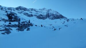 Grand Mont, face nord