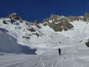 Combe des Crochues, pentes sud transfo, SE croutées