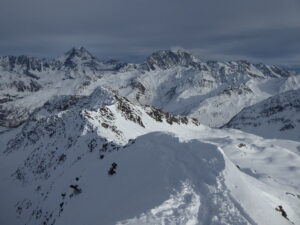 Vélan et grand Combin du sommet