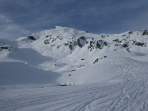 Voie normale des Telliers très tracée