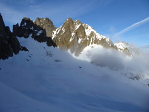 Aiguille du Lac Blanc, tête Plate