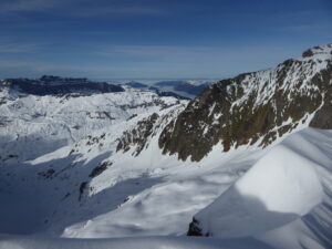 Vallon de la Balme. Le Môle presque sec