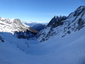 Vallon de Bérard vu du col