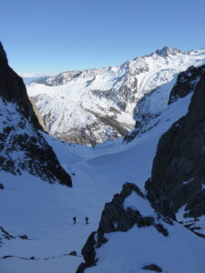 combe de l'Encrenaz vue du col