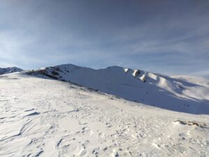 Les Plans vus de la crête NE