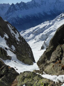 Ce couloir vu du haut