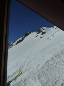 Le sommet du bivouac A. Pansa