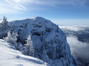 Moins de monde au sommet lors de mon deuxième passage