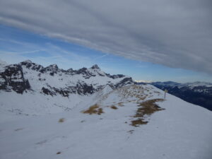 Pointe Percée du sommet