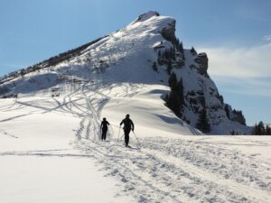 Arrivée en vue du sommet.