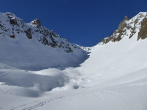 Combe et col de la Glière