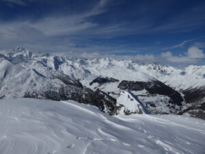 Mont Blanc et Golliat du sommet