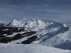 Becca di Nona, Emilius... et la station de Pila du sommet