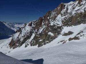 Côté glacier du Tour Noir