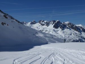 Courte remontée pour accéder à la piste du Point de vue