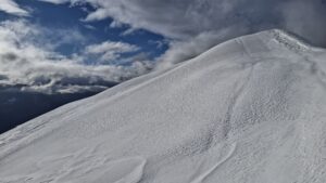 Sortie sur le plateau sommital