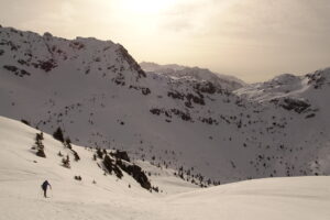 Brumes de sable vers l'Alpe