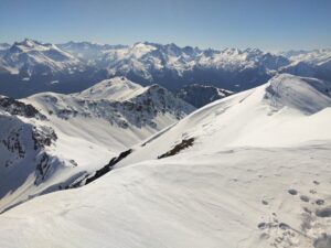 Du sommet, vue sur le Grand Paradis