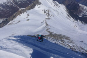 Sortie sur la crête