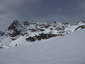 ça a pas mal coulé dans les pentes Loriaz-Terrasse