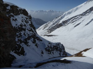 La rampe que j'ai empruntée au-dessus de la classique