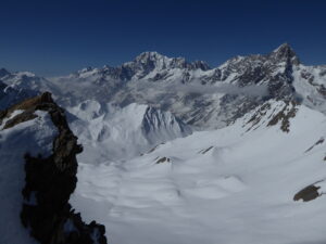 Mont Blanc et grandes Jorasses