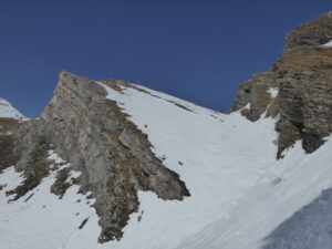 La rampe en question vue du bas