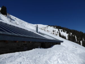 Un des chalets des Arpalles