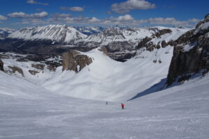Combe Ratin à la descente