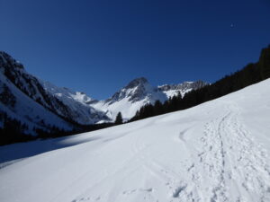 Vallon de la Rollaz. Au f. les cols du Bonhomme et des Chasseurs