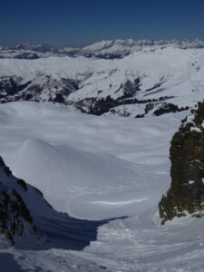 Le val Joly de cette brèche