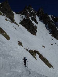 Arrivée au col de la Glière