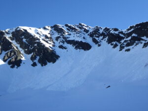 couloirs sud des monts Telliers ravagés