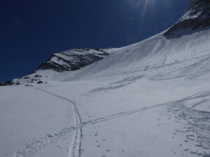 Pente finale de la pointe RAbuigne