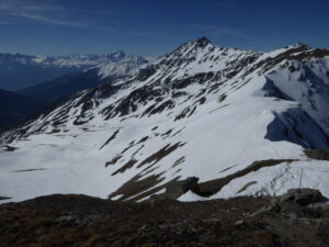 La descente sur Tsa-Nouva et la pointe de Barasson